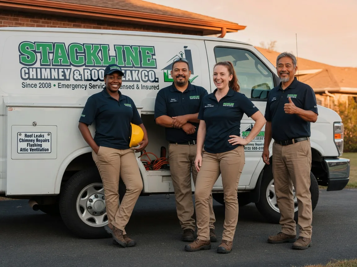 Chimney flashing repair company in Yuba City, CA